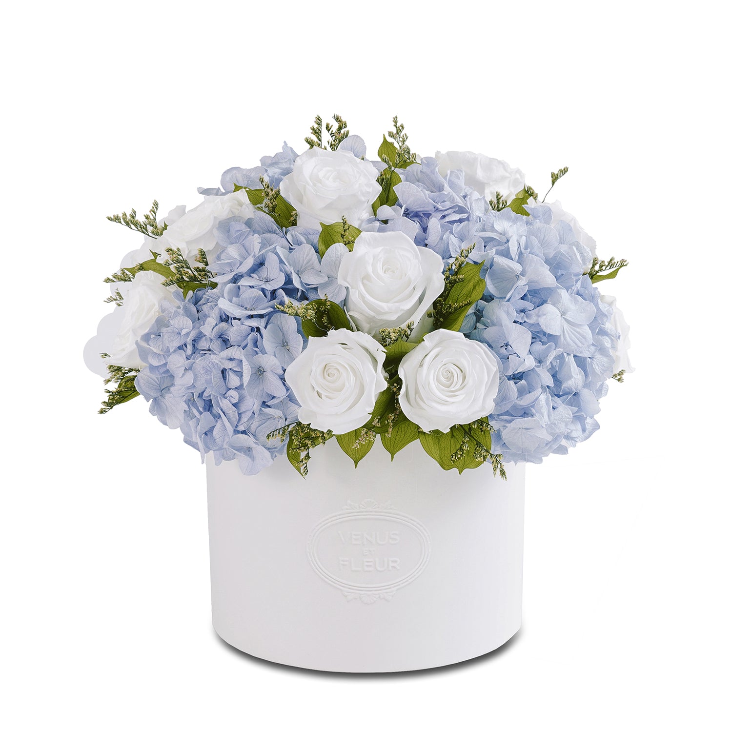 Thalia Porcelain Vase Roses & Hydrangeas - Venusetflleur