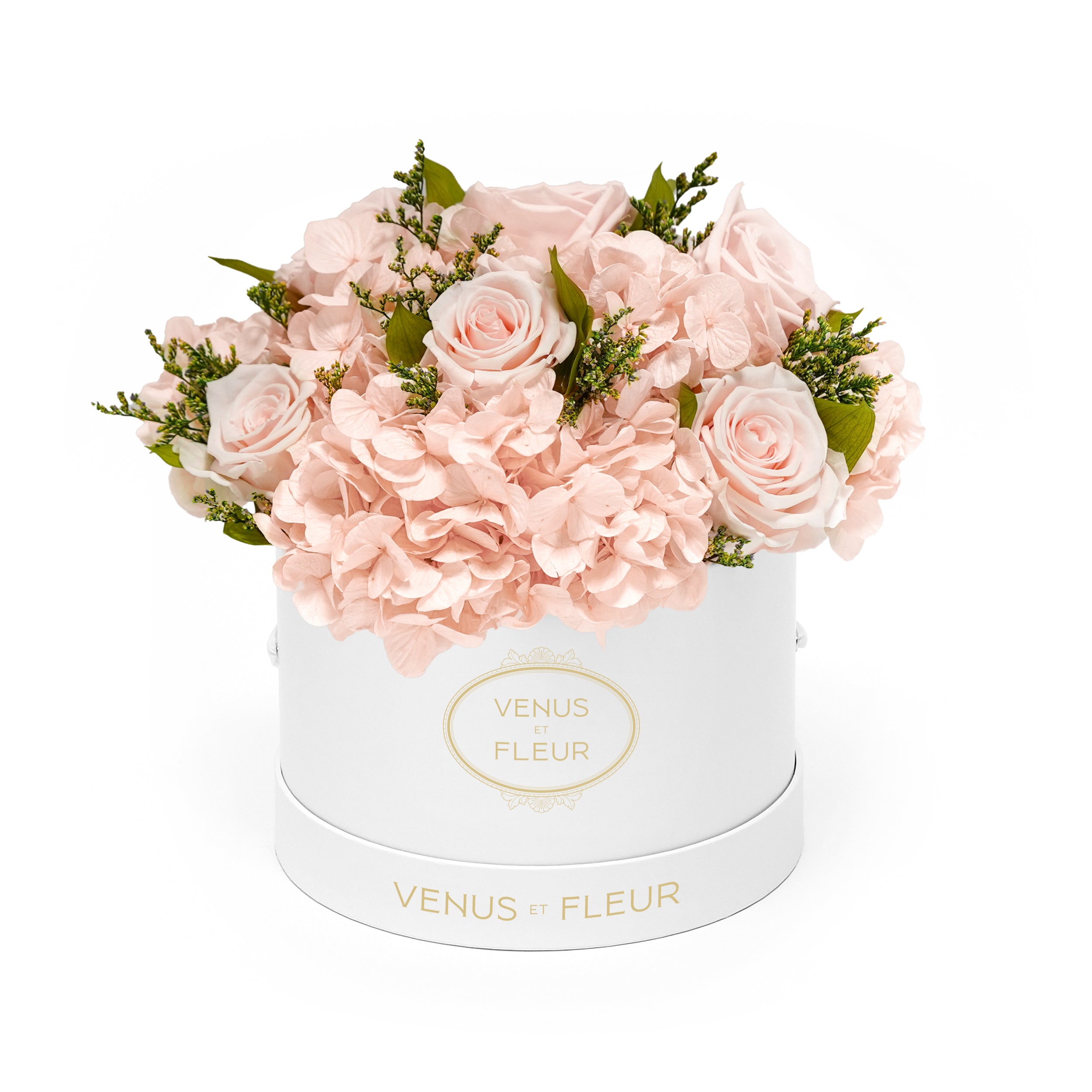 Small Round Roses & Hydrangeas - Venusetflleur
