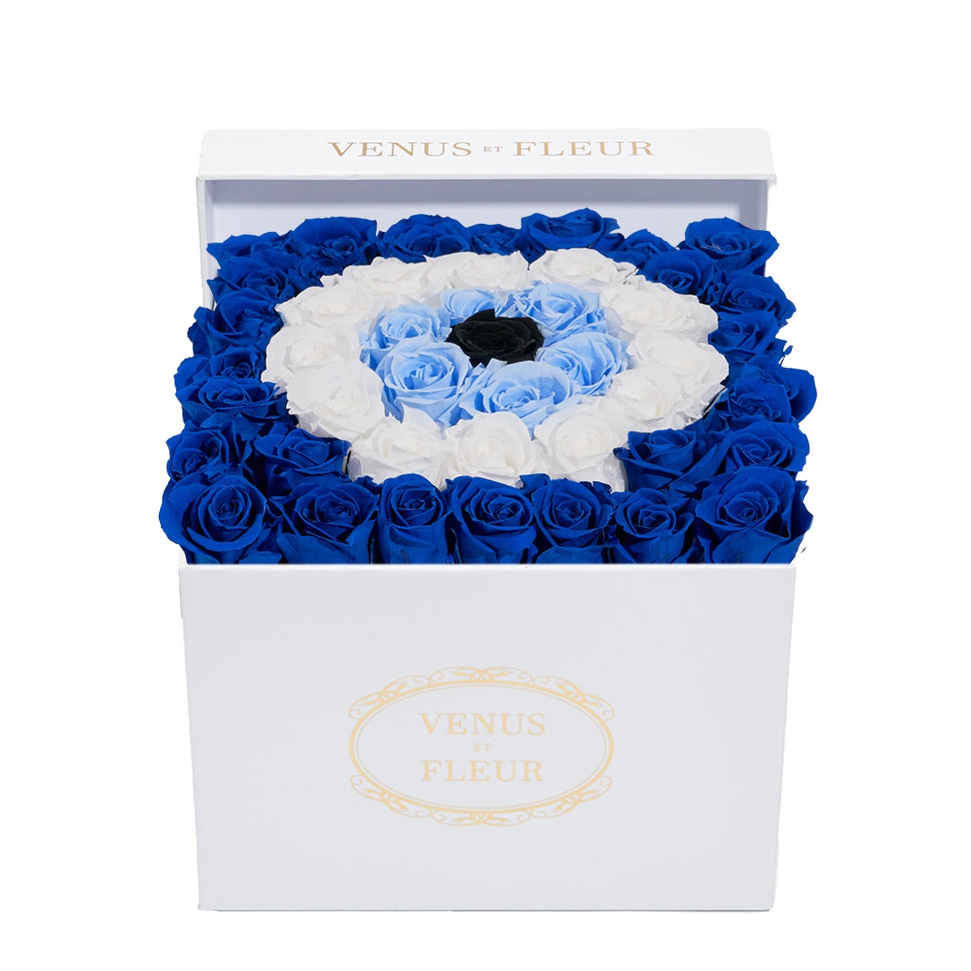 Evil Eye Symbol in Small Square Box - Venusetflleur