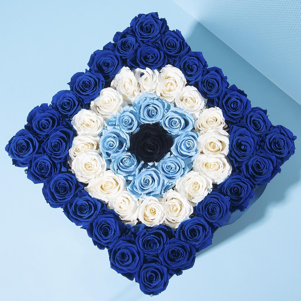 Evil Eye Symbol in Large Square Box - Venusetflleur